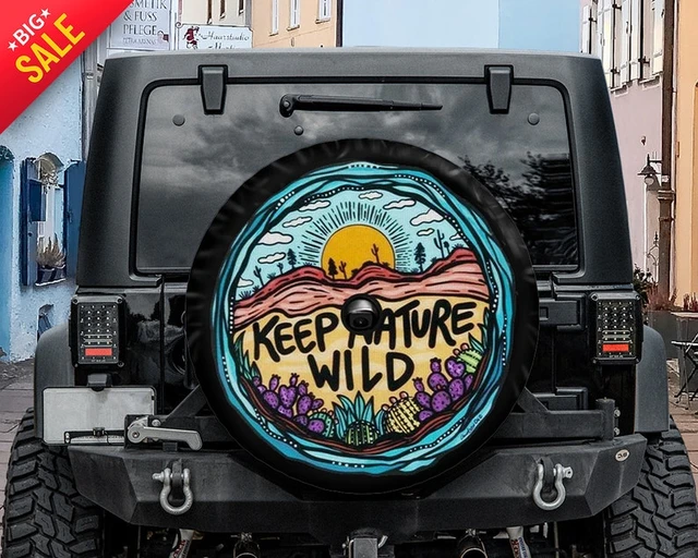 Keep Natural Wild Spare Tire Covers, birthday gift Personalized Gifts, Car  Accessories, Spare Tire Cover, personalized gifts, ti AliExpress