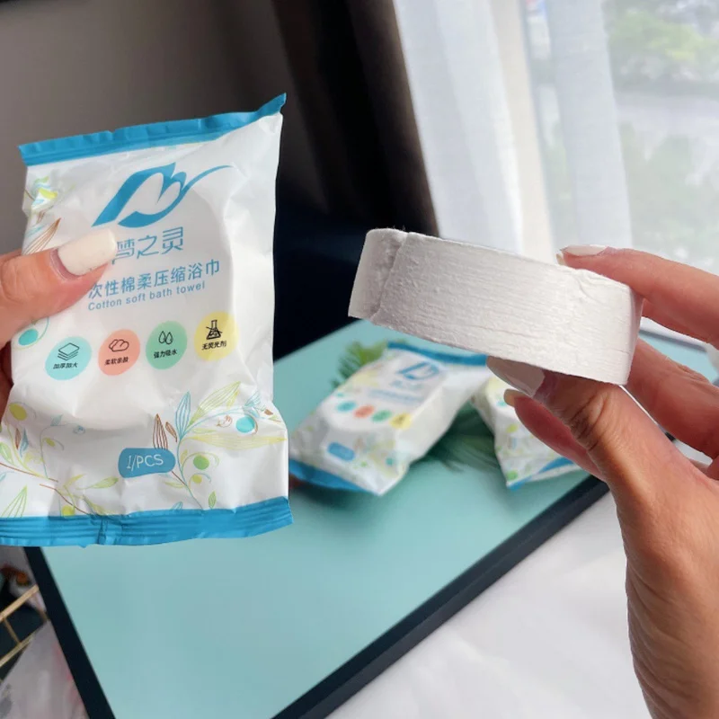 Compressed Disposable Bath Towel 70x140cn Large Thick Travel Quick-Drying Trip Essential Shower Washable Cloth disposable bath towel