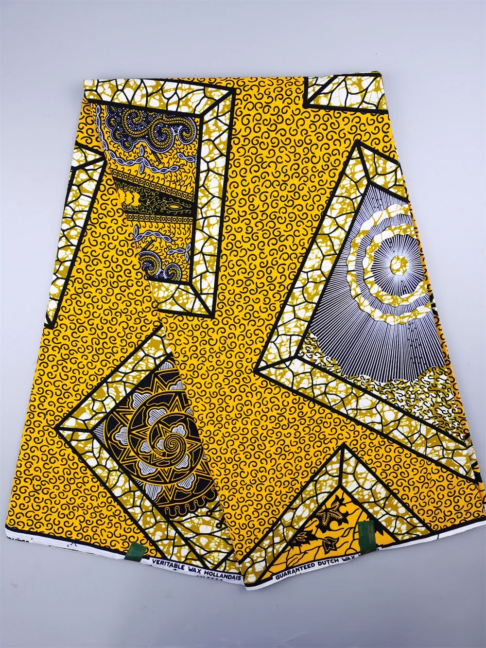 2025 New African Wax orginal Fabric 100% Cotton Material Nigerian Ankara Block Prints Batik High Quality Sewing Cloth Hot Sale 5