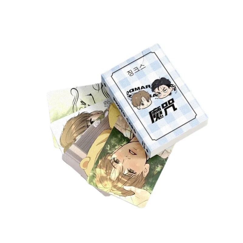 Joo jaekyung krajky karta lomo záložka uhranout anime childrens papírnictví student stacionární vodotěsný 3 palec malý karta kim dan