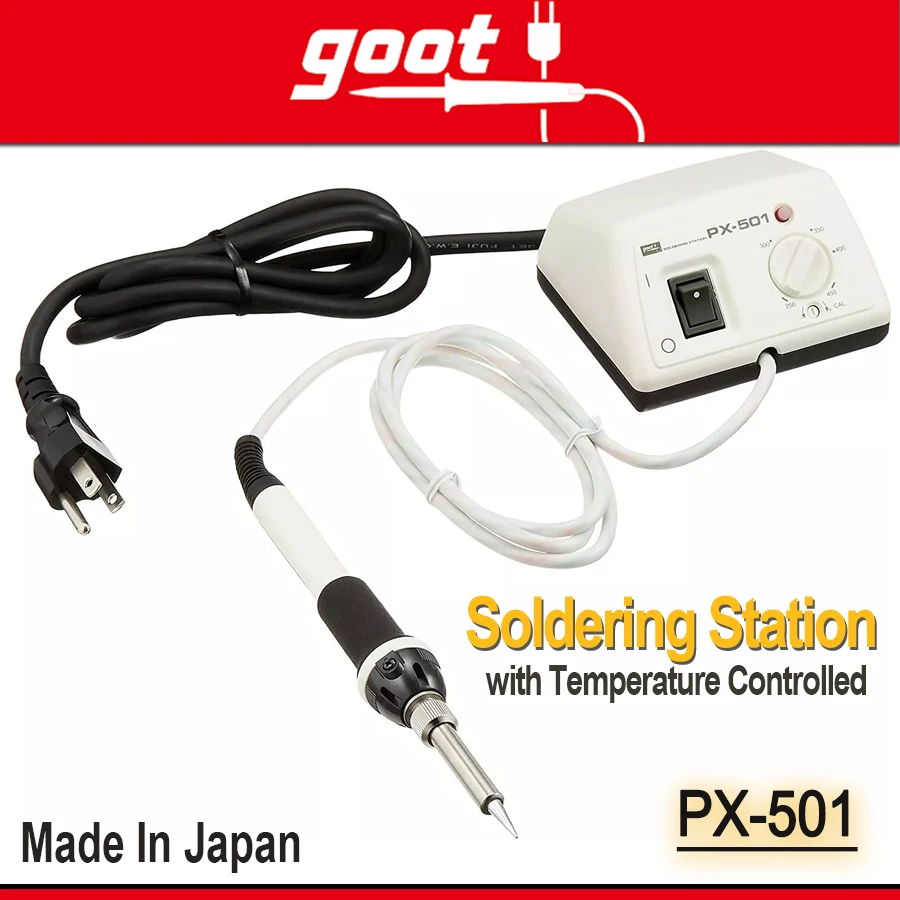 GOOT PX-501 Mini Soldering Station - Made In Japan With Accurate Temperature Control - View #4