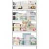 Kids Bookshelf, Wall Mount 4-Tier Book Shelf Organizer for Toys and Books, Toy Storage Bookshelf in Bedroom, Living Room 1