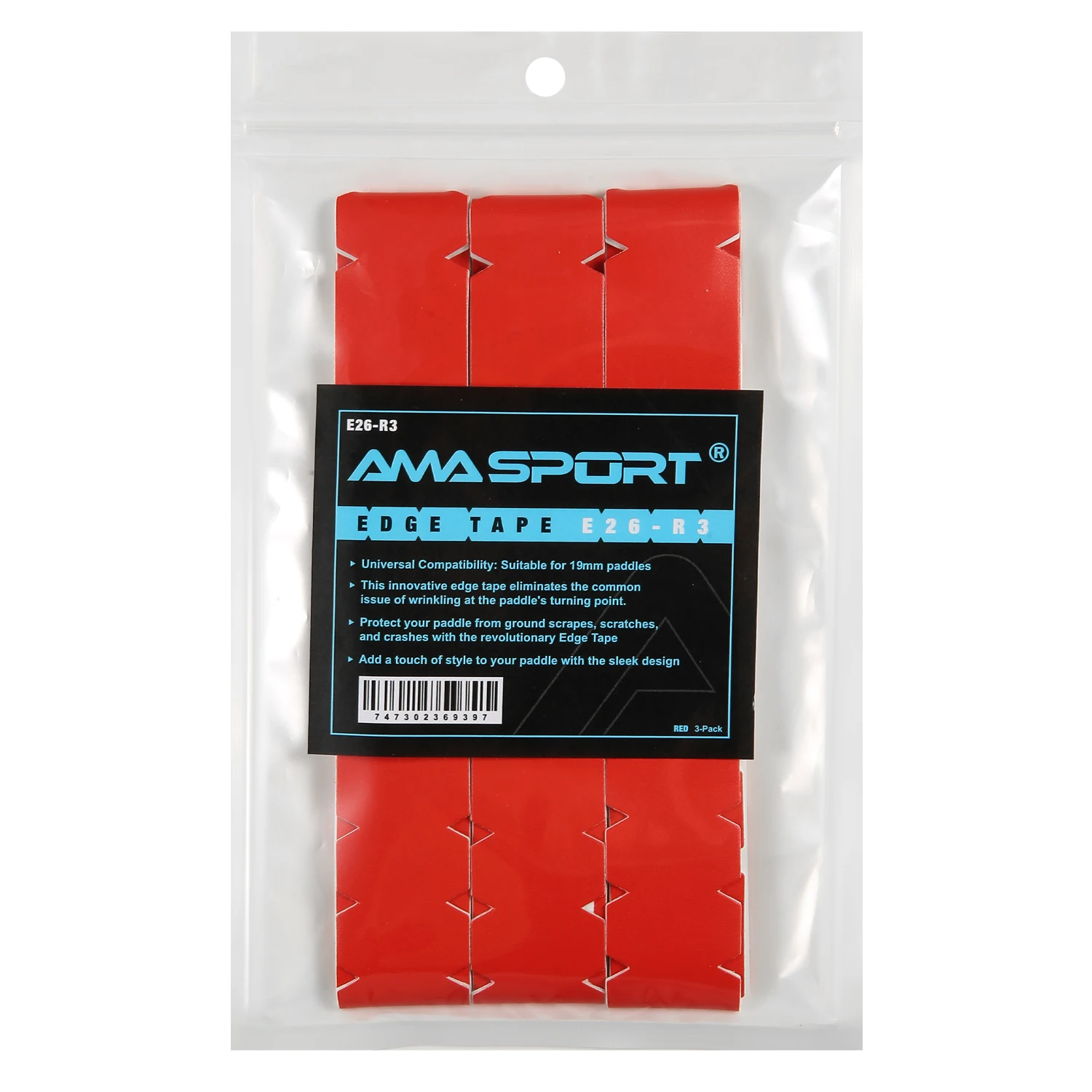 AMASPORT Pickleball Paddle Edge Protection Tape