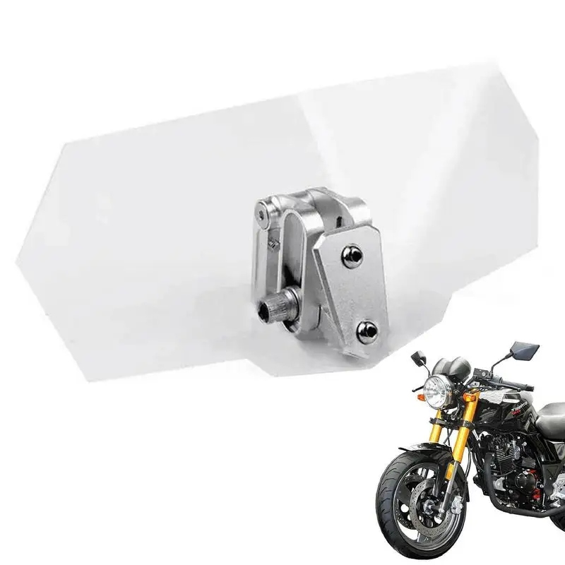 

Universal Motorcycle Windshield Windscreen Windshield Heavy Duty Heightened Motorcycle Windshields With Aluminum Bracket