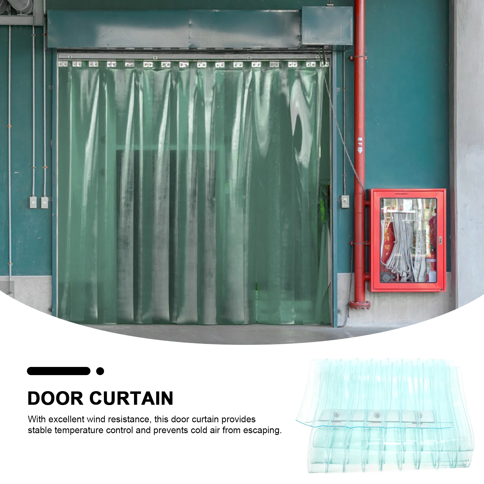 Freezer Curtain Blinds Hanging Shelves Door Curtains Window Winter Strip Cold Storage