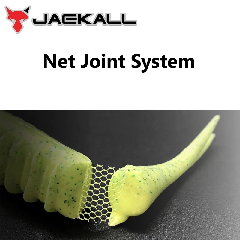 2022 NEW Jackall BOUNTY FISH Net Joint 158mm 4Pcs/Bag Fishing Lure Soft  Bait Japan Original For Offset Hook # 5/0 ~ 6/0 - AliExpress