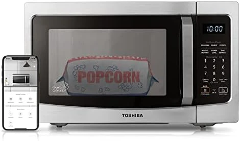 TOSHIBA Air Fryer Combo 8-In-1 Countertop Microwave Oven