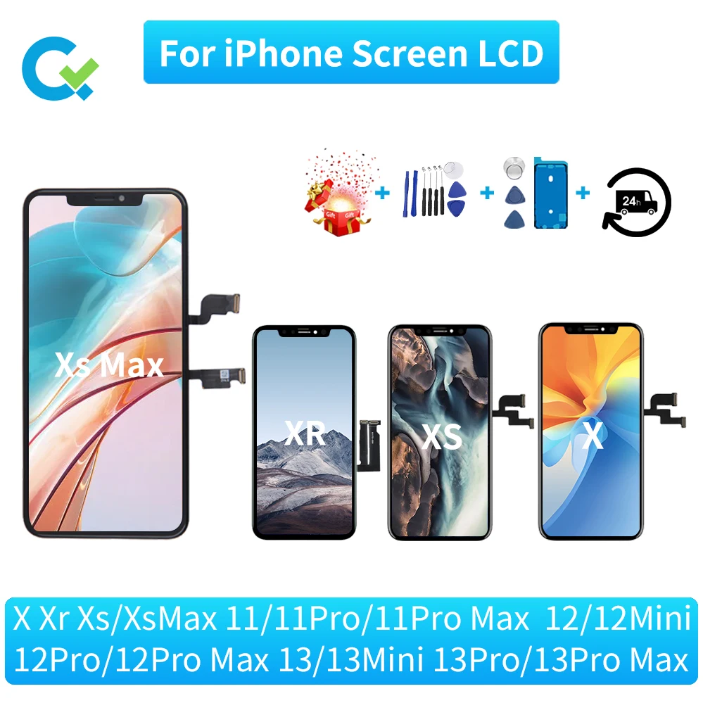 Schermo Iphone Xs Max Display Di Sostituzione Per IPhone Xs Max - Kit Completo Con LCD, Digitalizzatore E Strumenti Ricambio Schermo Con Strumenti - Foto 9