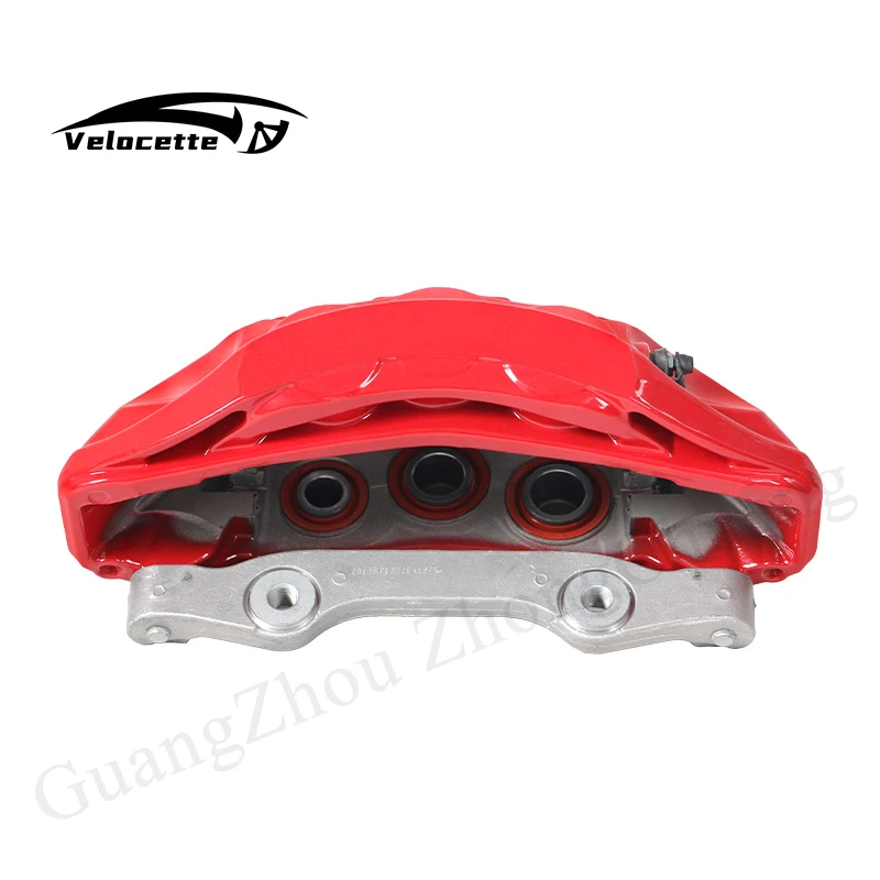 Universal Modified Racing Brake Caliper 6 Pot 8N Big Brake Calipers Set Kit with 355-370mm Rotor for bmw E36 F30 E90 E39