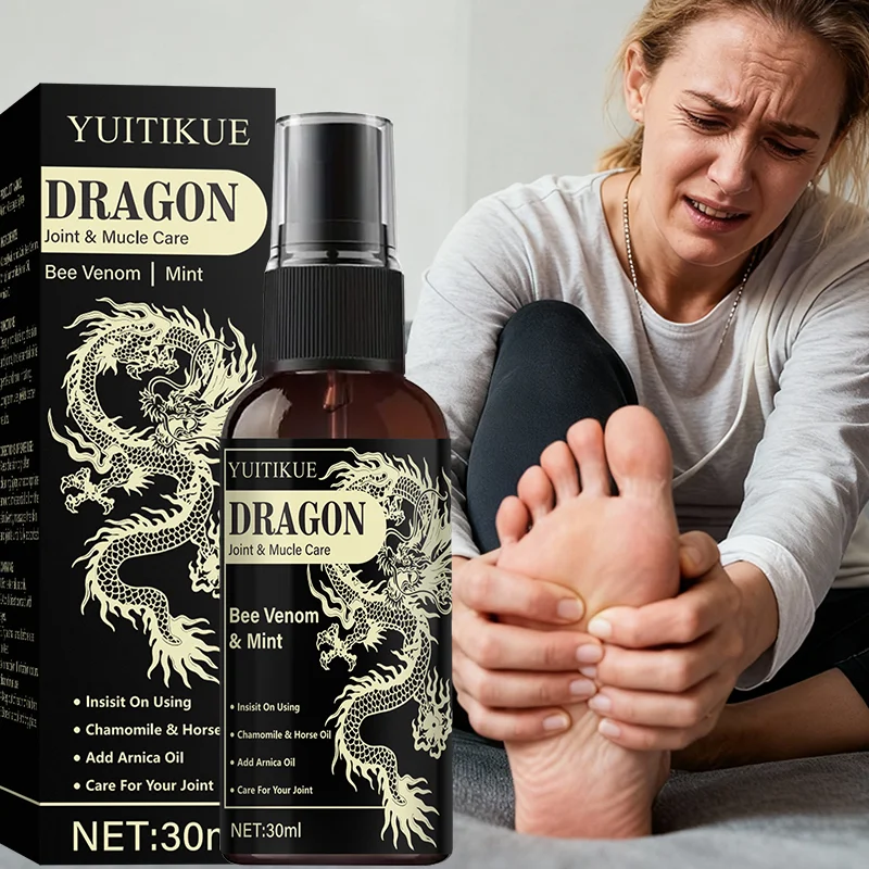 Dragon joint and muscle care   Bee venom and mint, consistent use, chamomile and horse oil with added calendula oil, joint care