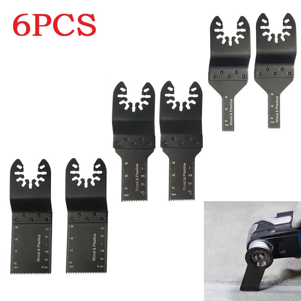 원형 진동 블레이드 멀티 툴 톱날, 목재 플라스틱 연질 금속 절단 키트, 1 개, 6 개, 10mm, 20mm, 34mm