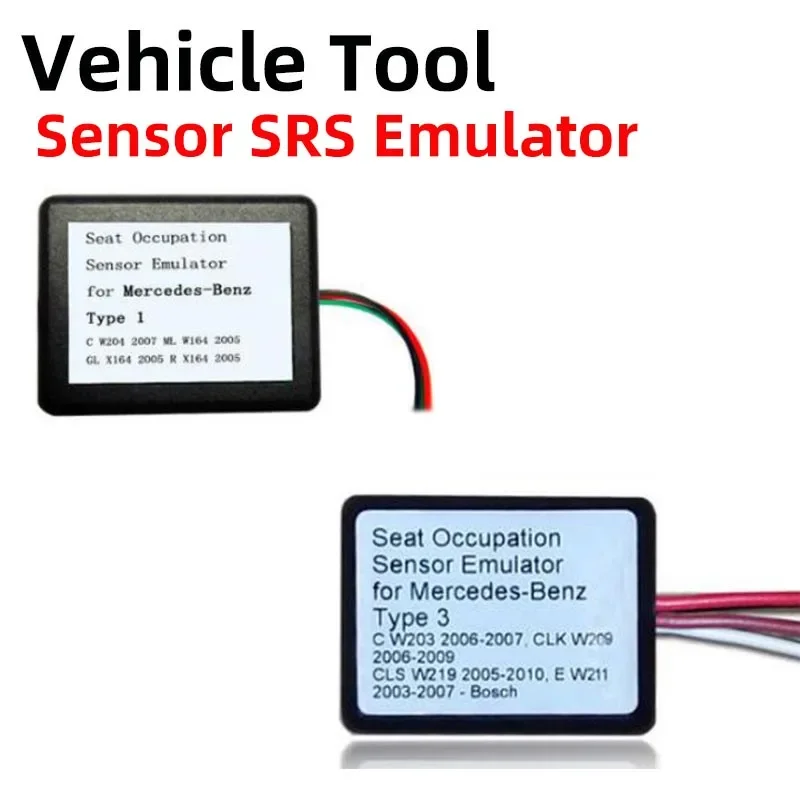 TBVPARTS Emulator für Belegungssensor, Sitzmatte, SRS-Simulator, Kopilot, Emulat