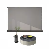 Motorized Fresnel ALR Floor Rising Projector Screen for Standard/Long Throw Projector, 8K Floor Stand Screen for Home Theater - Image 2