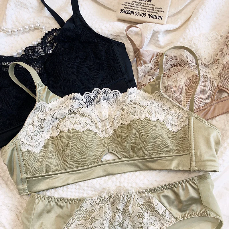 

Сексуальный бюстгальтер с кроличьими ушками, тонкий бюстгальтер с большой грудью, топ без стальных колец, регулируемое нижнее белье, комплект нижнего белья