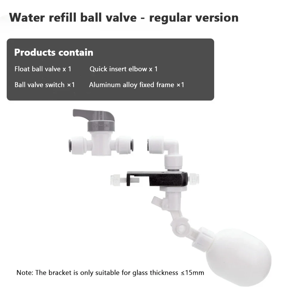 Auto Water Filler Auto-top-Off Water Level Controller with Float Valve Automatic Filling Device For Aquarium Fish Tank