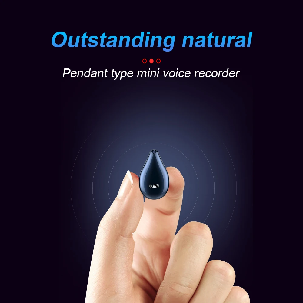 Mini Voice Activated Recorder Digital Recording Sound Professional Dictaphone Au