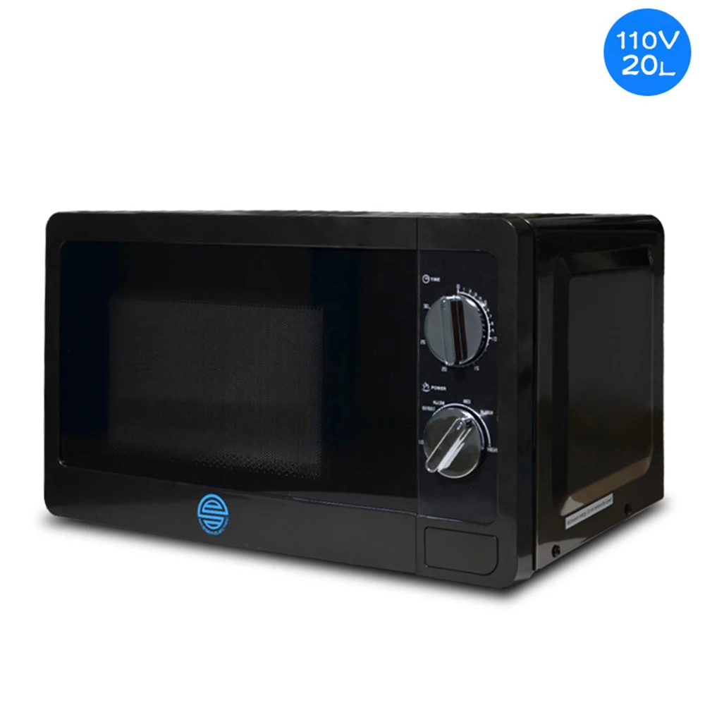 20 Litre Flat Panel Microwave Oven Small Size 6 Gears Precise Temperature  Control Knob Operation Microwave - AliExpress