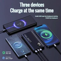 For Xiaomi Original 50000mAh Powerbank External Spare Battery Portable Charger Super Fast Charging For iPhone Samsung Power Bank - Image 2