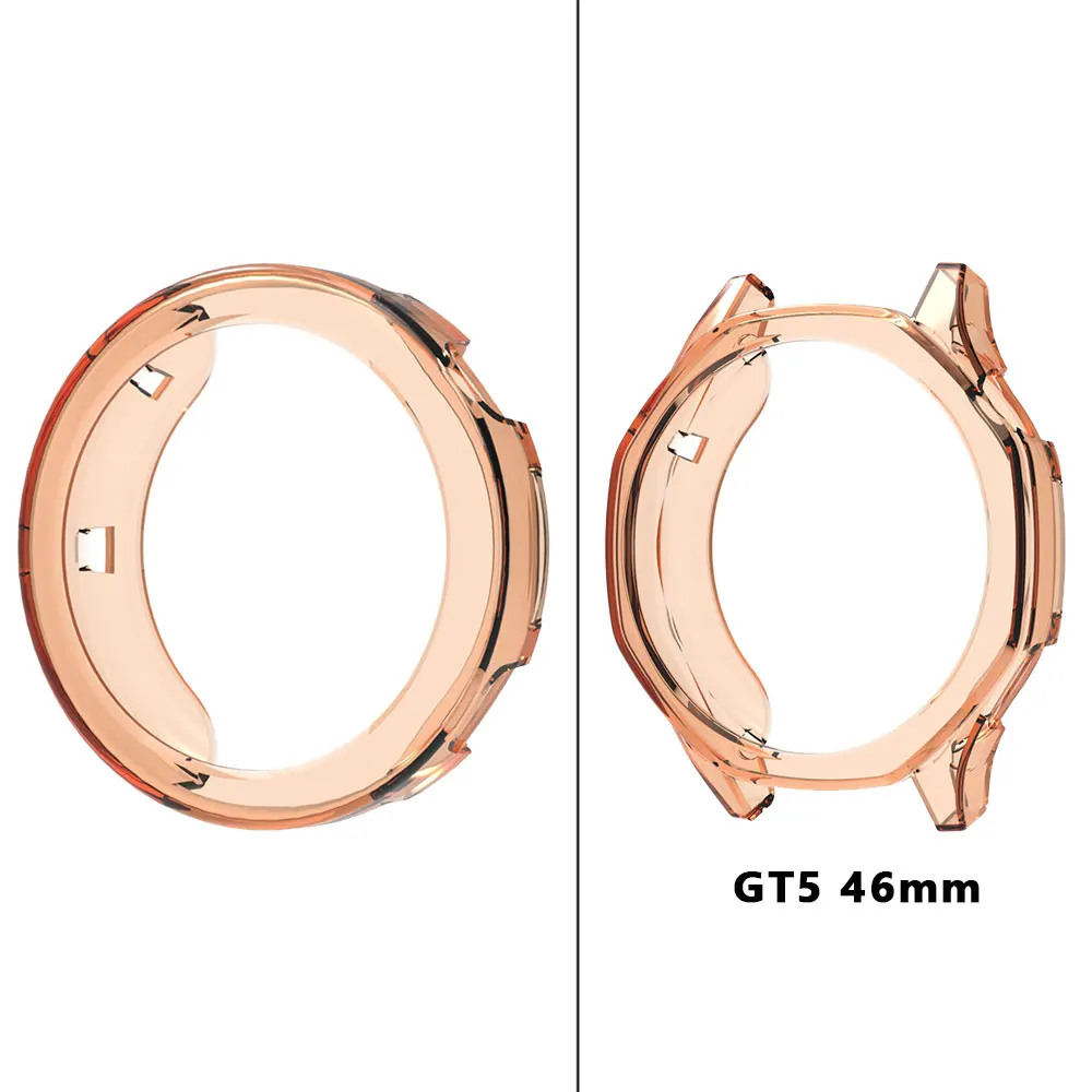 Premium Silicone TPU Smartwatch Protective Case with Screen Protector Frame