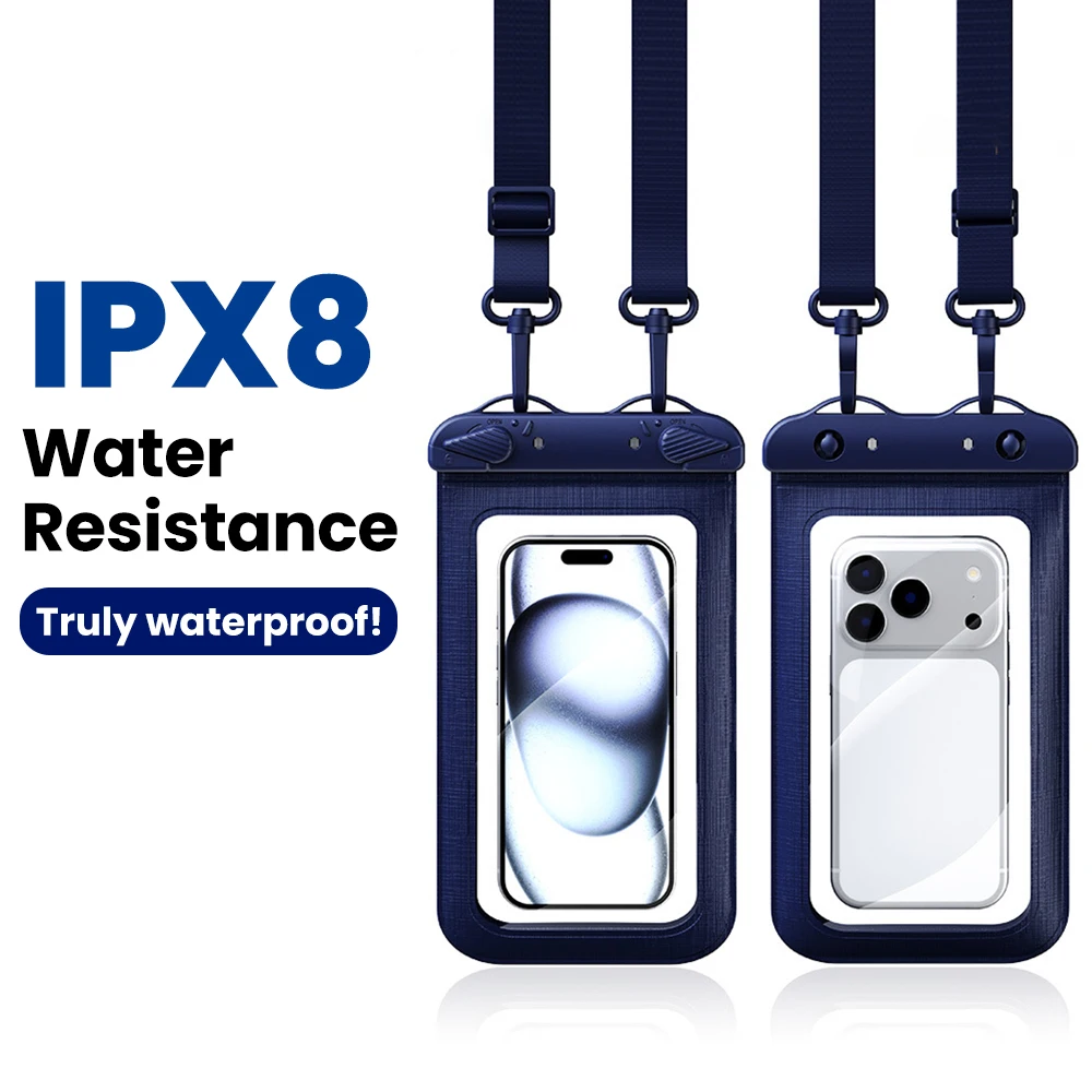 Universal Waterproof Phone Case Pouch Bag - Full Cover Protection