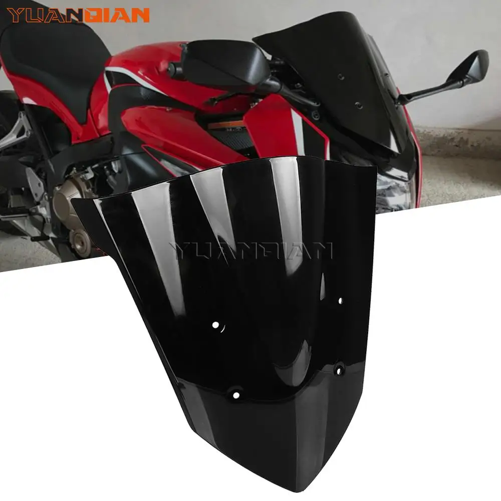 

Front Wind shield For HONDA CBR650F CBR 650 F CBR 650F CBR650 F 2014 2015 2016 2017 Motorcycle Windshield Windscreen Deflector