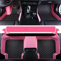 Custom Leather Car Floor Mat For Opel Corsa D E F Astra J K 2007 2008 2017 2018 2019 2020 2021 Waterproof interior Accessories 4