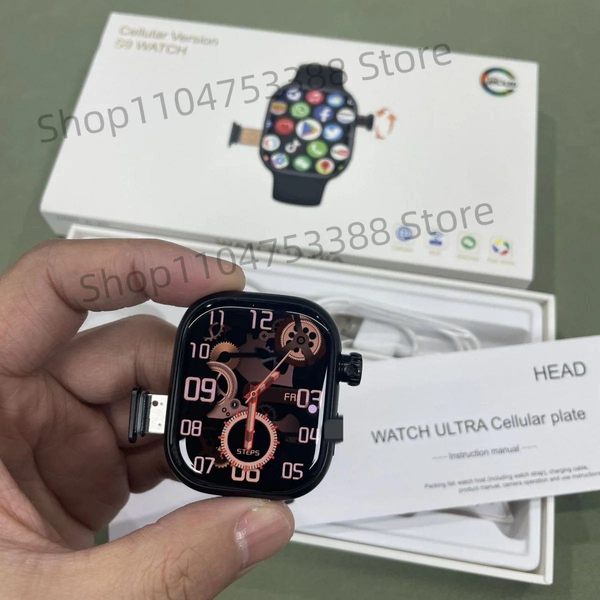CD99 Smart Watch 4GB RAM AMOLED Wifi ROM GPS 64GB