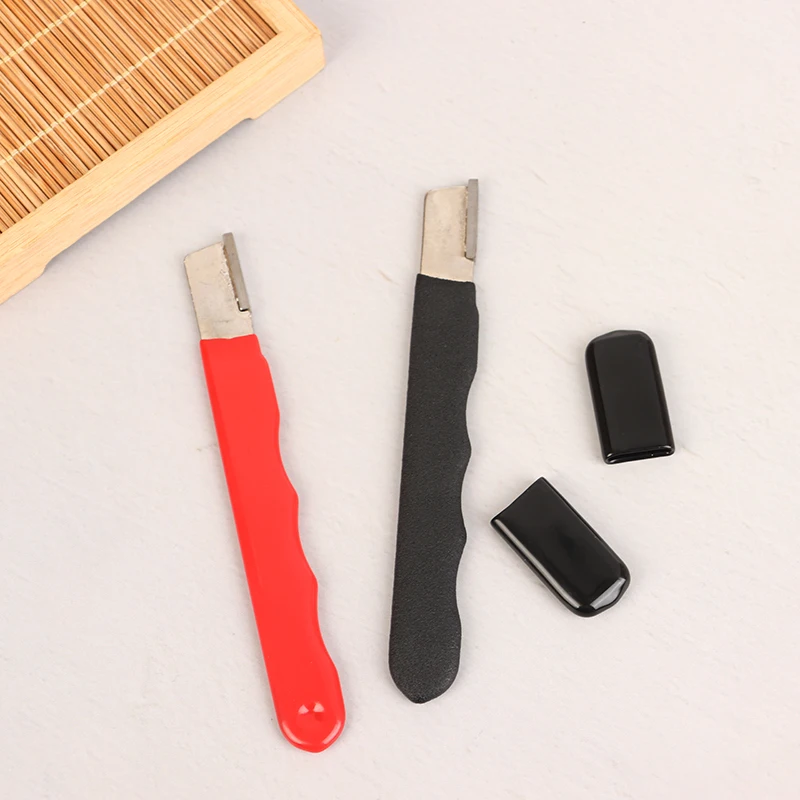 1Pc 정원 도구 샤프너 경질 합금강 샤프너 휴대용 퀵 포켓 샤프너 도구 (정원 가위용)