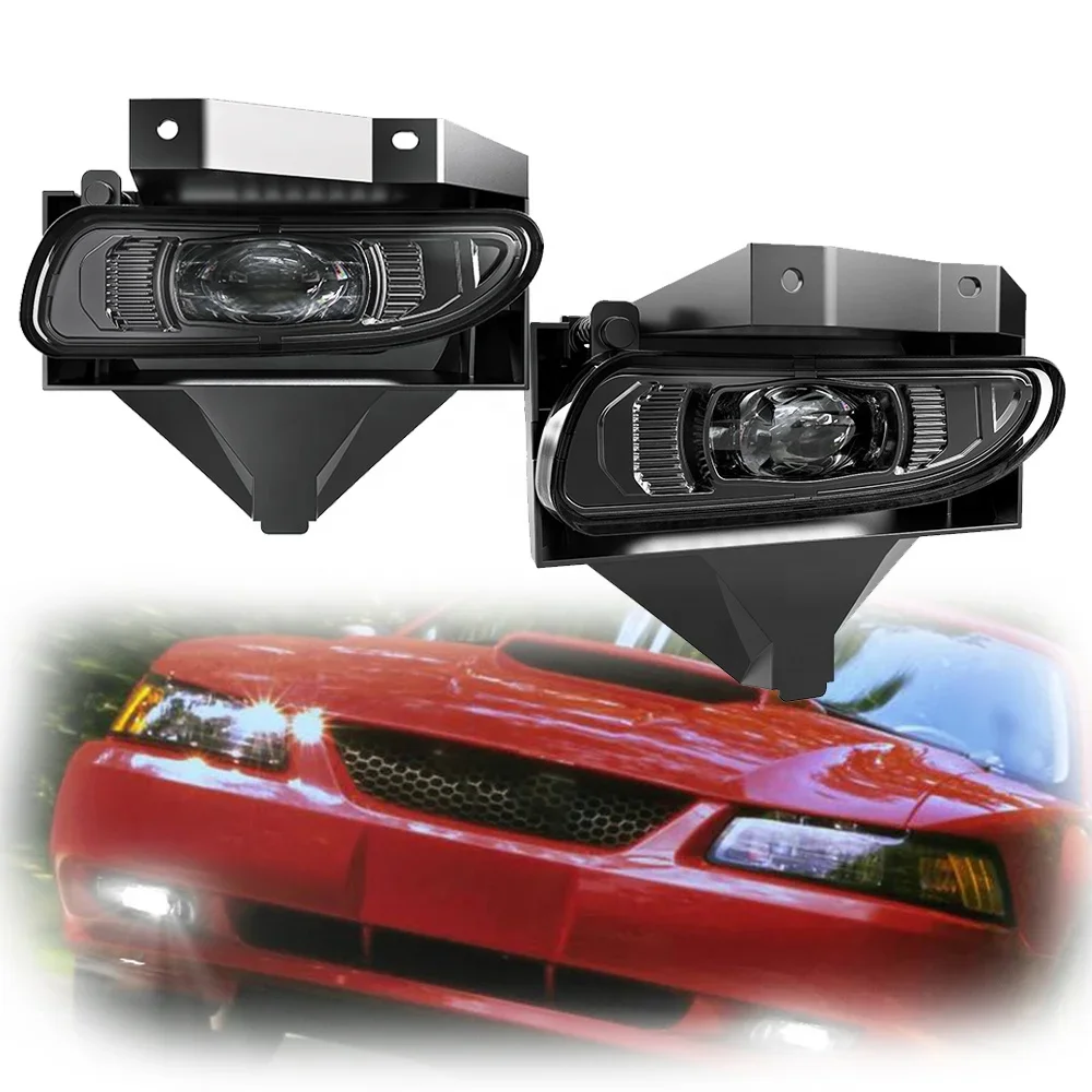 

Для Ford Mustang аксессуары для Ford Pickup 1999-2004 Mustang GT Комплект светодиодных противотуманных фар