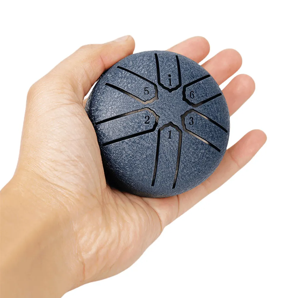 3 Inches 6 Notes Rain Drum for Outside Steel Tongue Drum Rain Instrument for Yoga Meditation Unique Gift musical percussion instruments,tongue drum,rain drum instrument