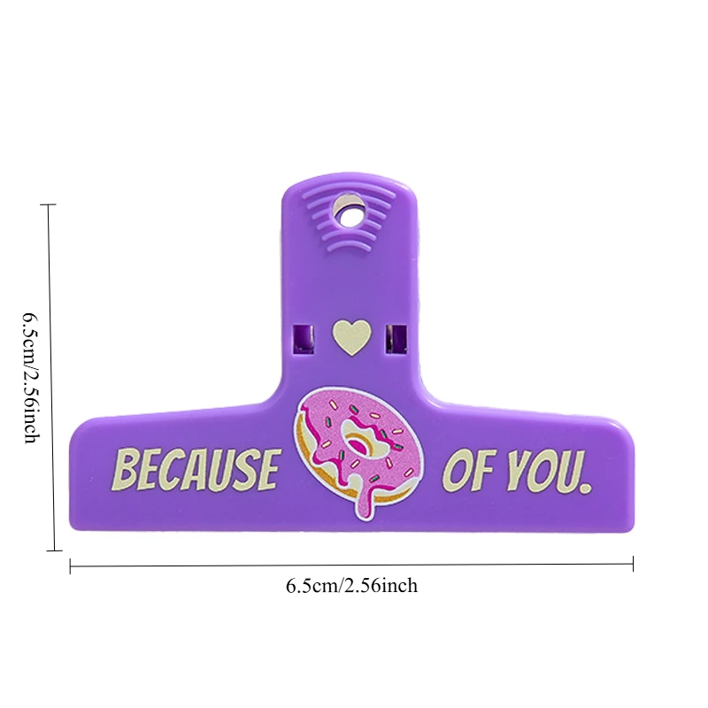 1pcs All Series-plastic Ticket Holder Ins Multifunctional Test Paper Holder Long Tail Hand Account Clips Cute Paper Clip