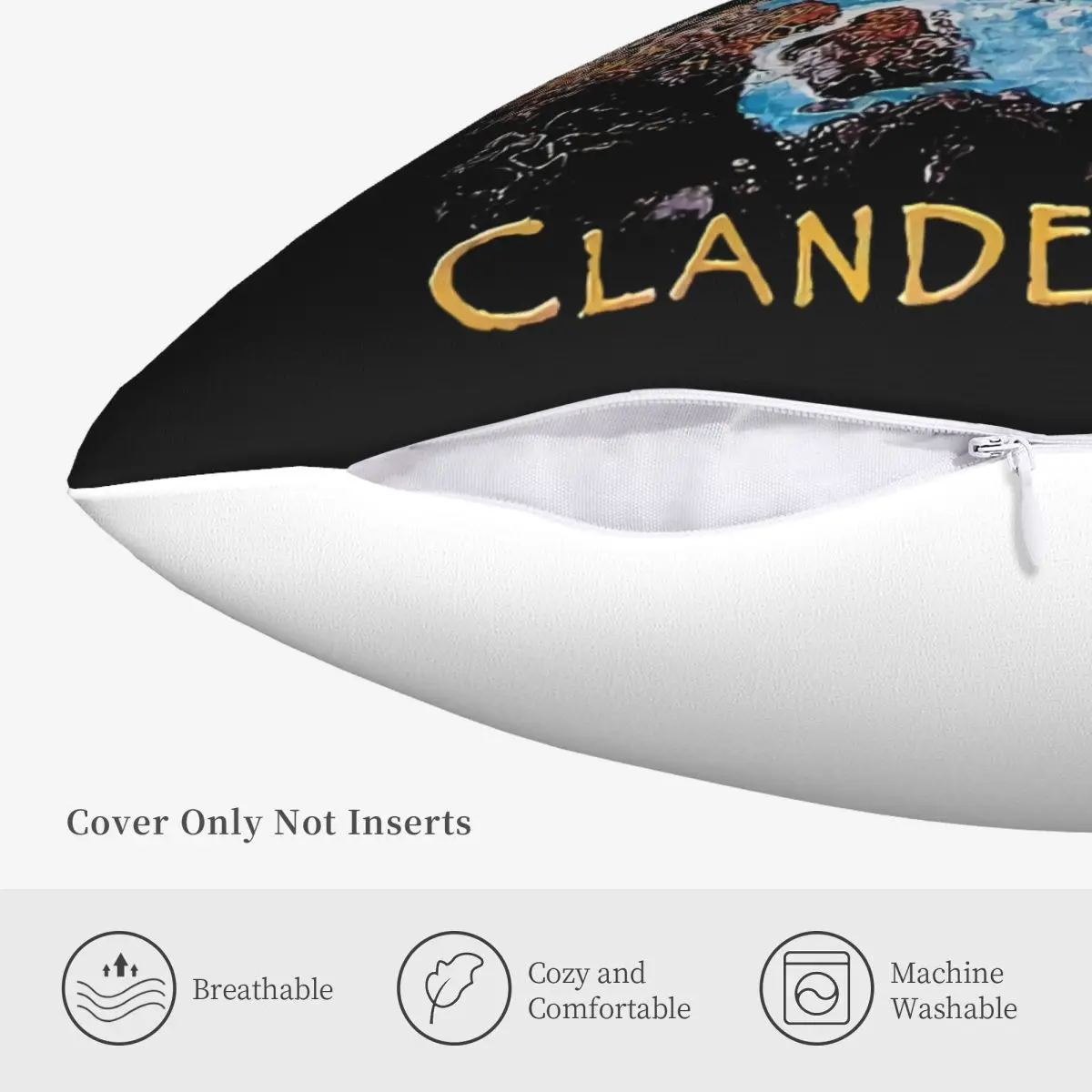 Entombed Clandestine Swedish Death Metal Band Sizes S To 6Xl Adult Funny Basic Normal High Quanlity Pillow Case 5