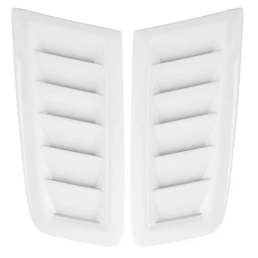 2Pcs Universal Bonnet Air Vents Engine Hood Car Exterior Parts for Focus RS MK2 Style hood vents