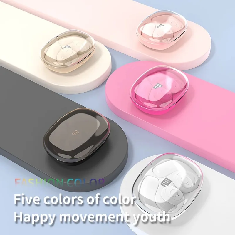 F60 Wireless Bluetooth Earphone Earclip Noise Reduction Sports Running Music Listening Earphone Esports No Delay Game Earphone