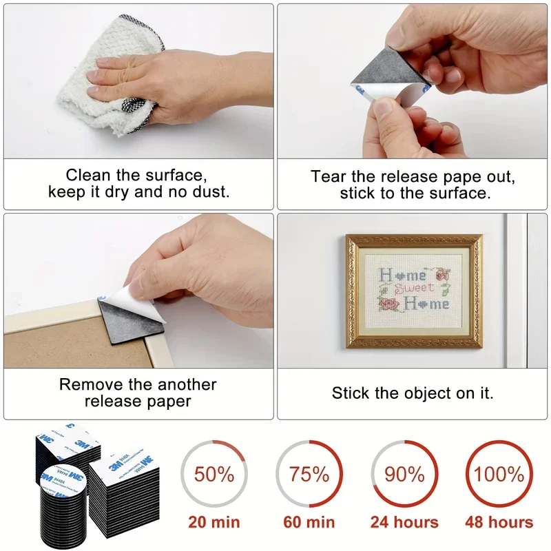 Versatile Double-Sided Adhesive Foam Tape