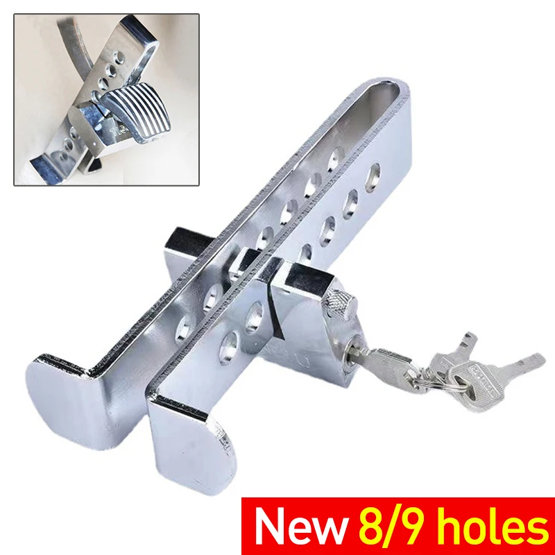 UniversalCarClutchLockSteeringWheelBrakePedalLockThrottle