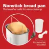 Beach Digital Electric Bread Maker Machine Artisan and Gluten-Free, 2 lbs Capacity, 14 Settings, Black and Stainless Steel 4