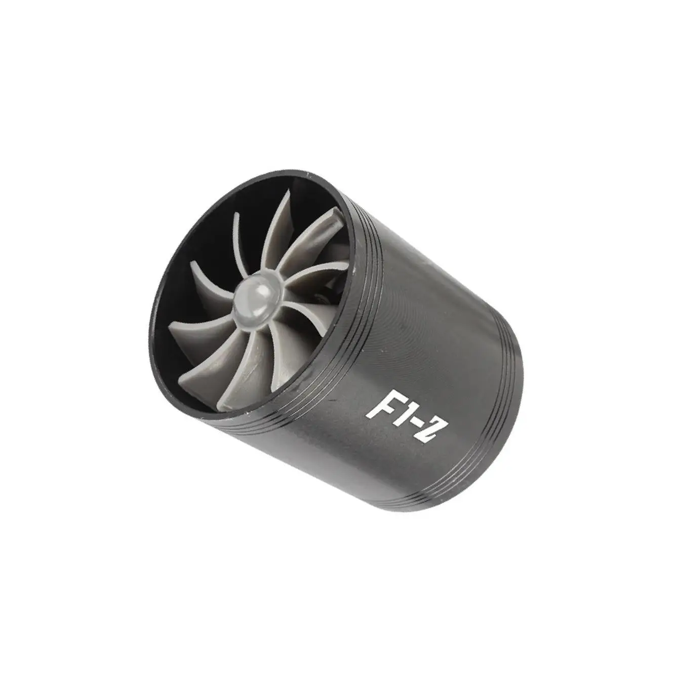 Turbonator Nero Efficiente Con Presa D'Aria Doppia Ventola Facile Da Installare Potente Ventola Di Ricarica Turbo