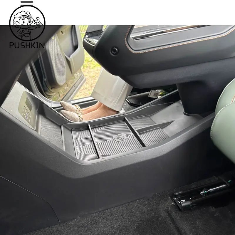 Chery iCar 03 JAECOO 6 J6 2024 2025 ABS 실리콘 플로킹 센터 콘솔 하단 중앙 팔걸이 보관함