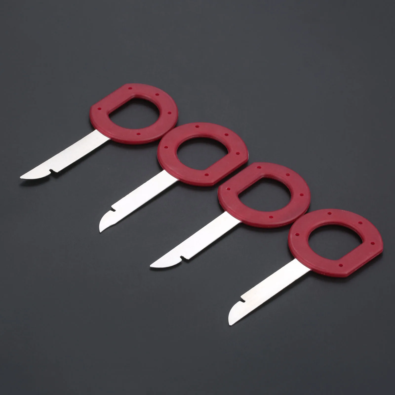 Auto Car CD Player Radio Stereo Release Removal Repair Tools Keys Set 4Pcs Sheet Metal Tool For Audi VW Volkswagen Mercedes Benz