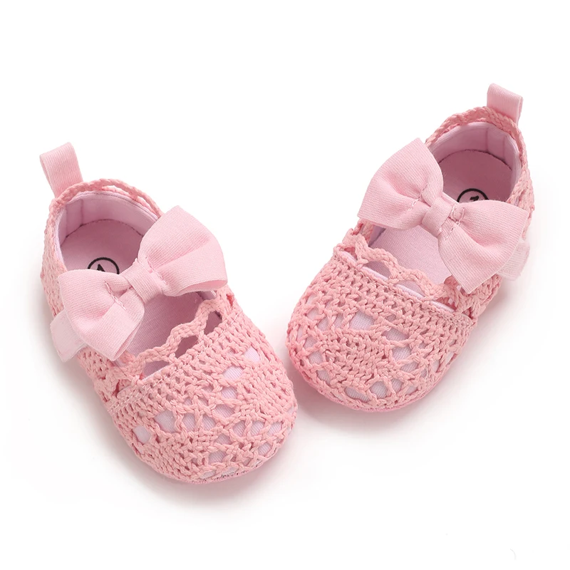 Spring and Autumn Baby Shoes Fashion Sweet Bow Casual Shoes Soft Sole Comfortable and Lightweight Walking Shoes 4