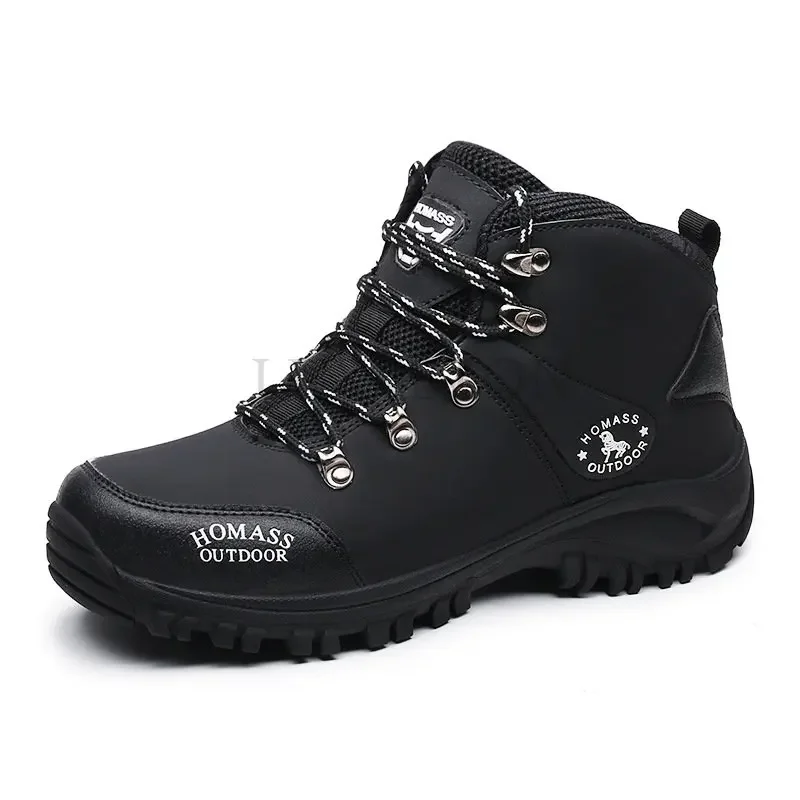 Men Waterproof Hiking Shoes Breathable Tactical Combat Army Boots Outdoor Climbing Shoes Non-slip Trekking Sneakers men boots