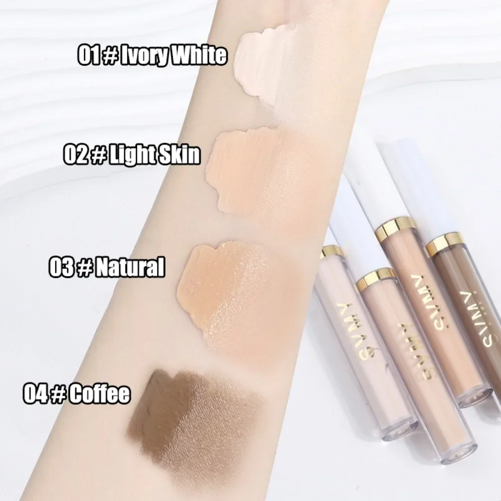 Concealer Foundation Cream Lasting Moisturizing Facial Contour Stick Modify Skin Tone Cover Acne Dark Circles Brighten Makeup 4