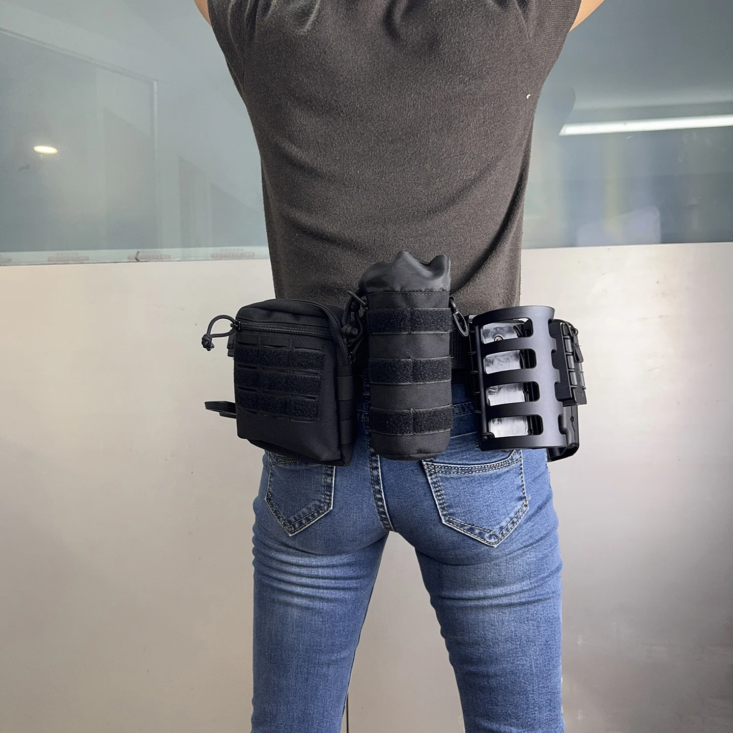 8Pcs Tactical Quick-Release Belt Set