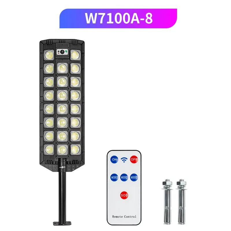 Outdoor Solar-Powered Motion Sensor LED Wall Light with Waterproof Design and Three Lighting Modes