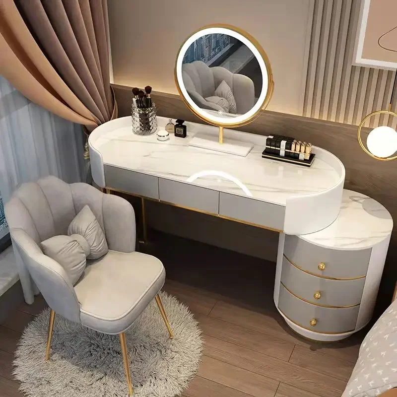 

Органайзеры для хранения, туалетный столик, современный многофункциональный Женский комод, белая кровать, мебель для спальни