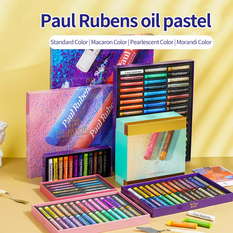 Paul Rubens Haiya Oil Pastels Soft and Vibrant Bullet Head Oil Crayons,  Suitable for Artists, Beginners, Students and Kids - AliExpress