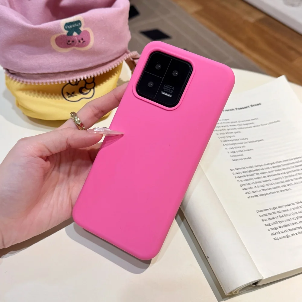 Liquid Silicone Protective Candy Matte TPU Phone Case