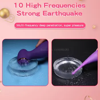 Clitoral Sucking Dildo High Frequency Vibrator For Women Vaginal Stimulator Nipple Sucker Sex Toys Adults 18 Climax Masturbator 4