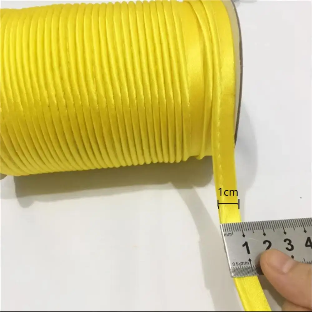 10 야드 DIY 패치 워크 의류 봉제 및 트리밍 의류 리본 용 엣지 바이어스 파이핑 코드 로프